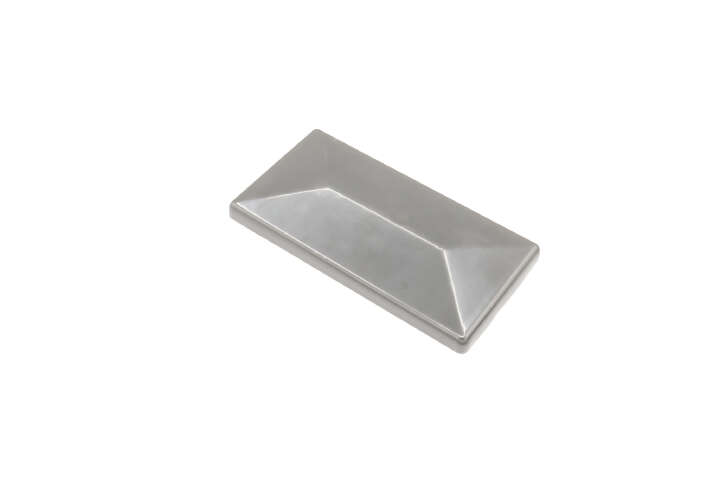 Aluminium Pfostenkappe mit Überstand